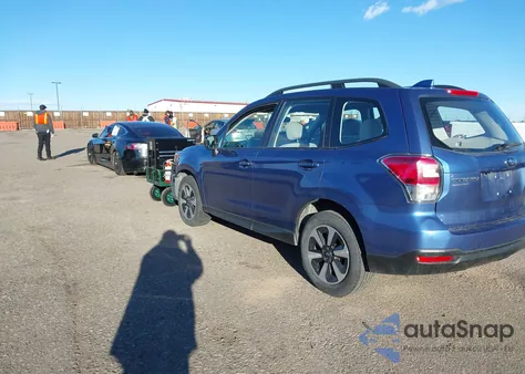 2018 Subaru Forester 2.5I from USA, damaged, VIN JF2SJABCXJH480670